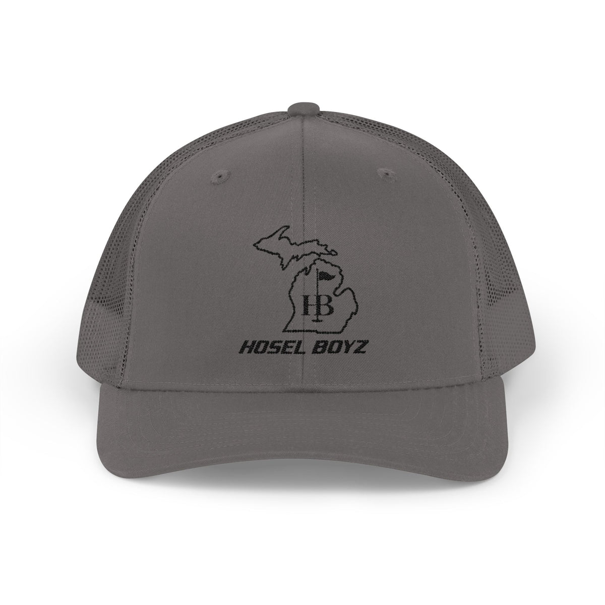 Hosel Boyz Michigan Outline Snapback Trucker Cap