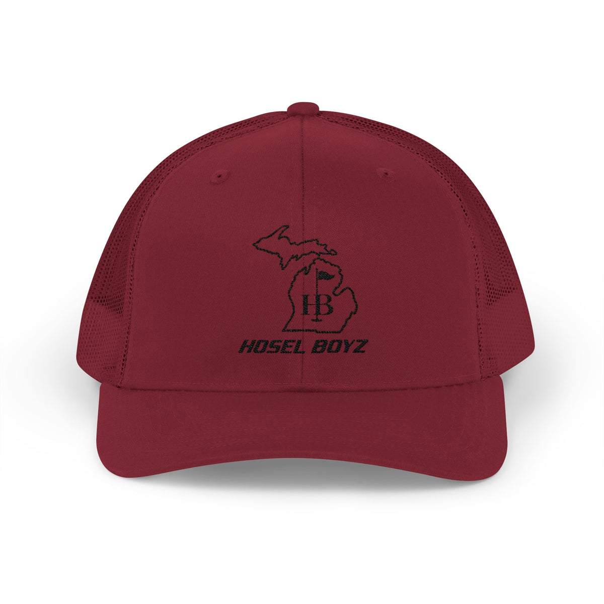 Hosel Boyz Michigan Outline Snapback Trucker Cap