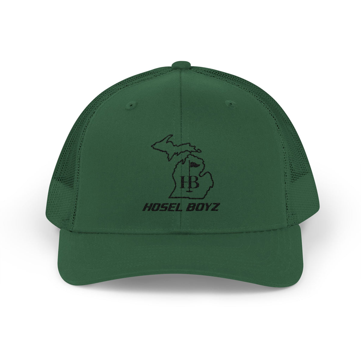 Hosel Boyz Michigan Outline Snapback Trucker Cap