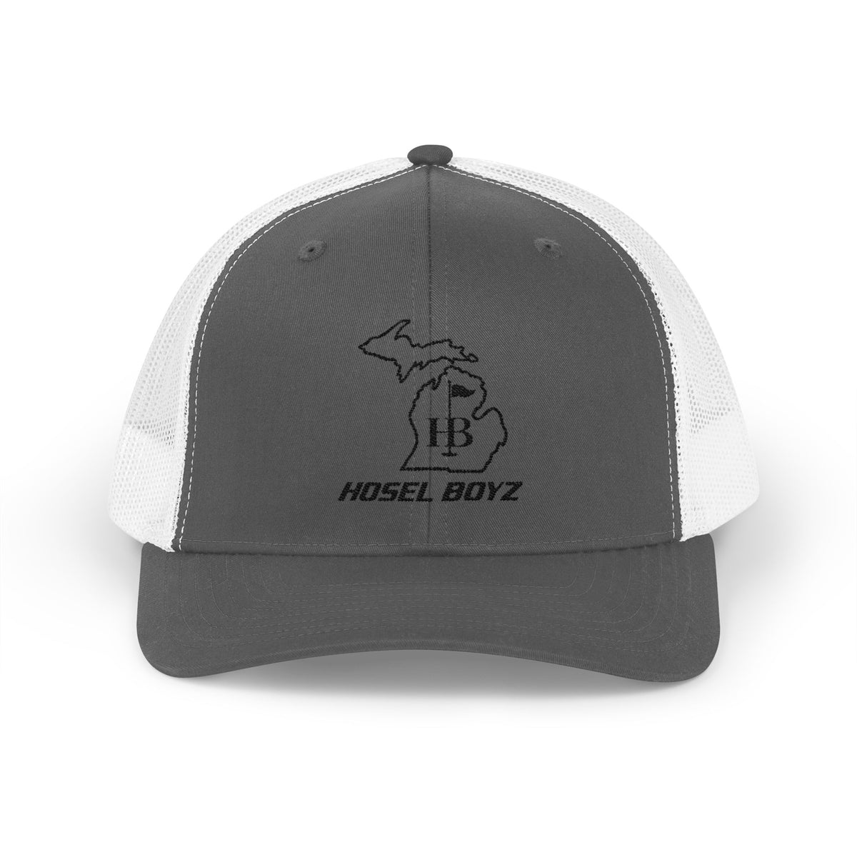 Hosel Boyz Michigan Outline Snapback Trucker Cap