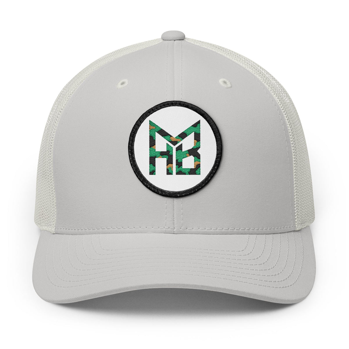 HB Camo Heritage Patch Trucker