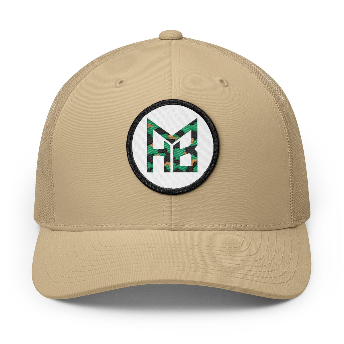 HB Camo Heritage Patch Trucker
