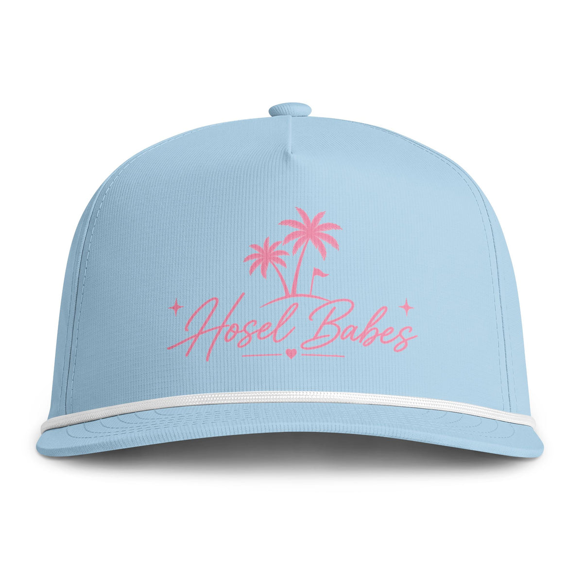 Hosel Babes Palm Tree Rope Golf Hat