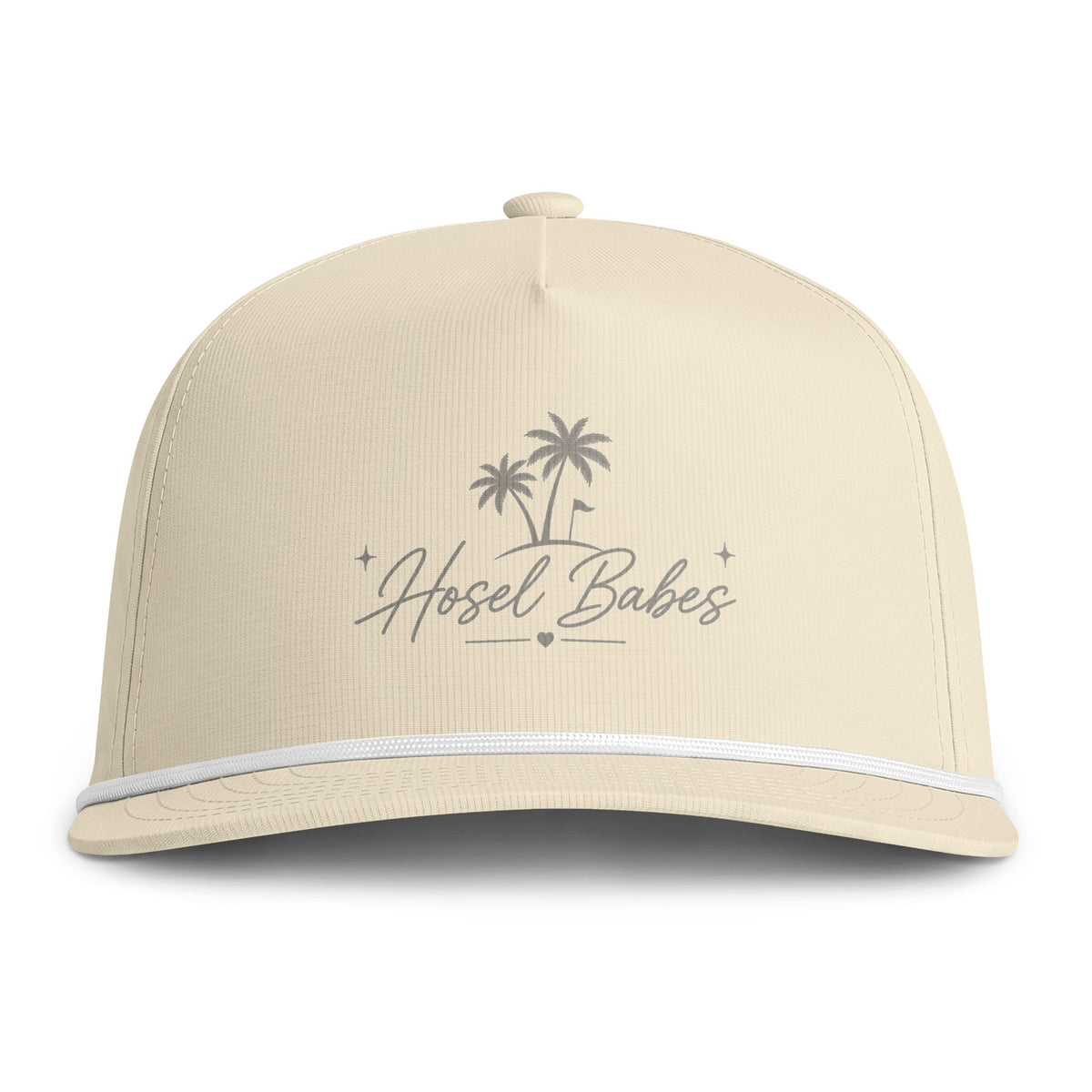 Hosel Babes Palm Tree Rope Golf Hat