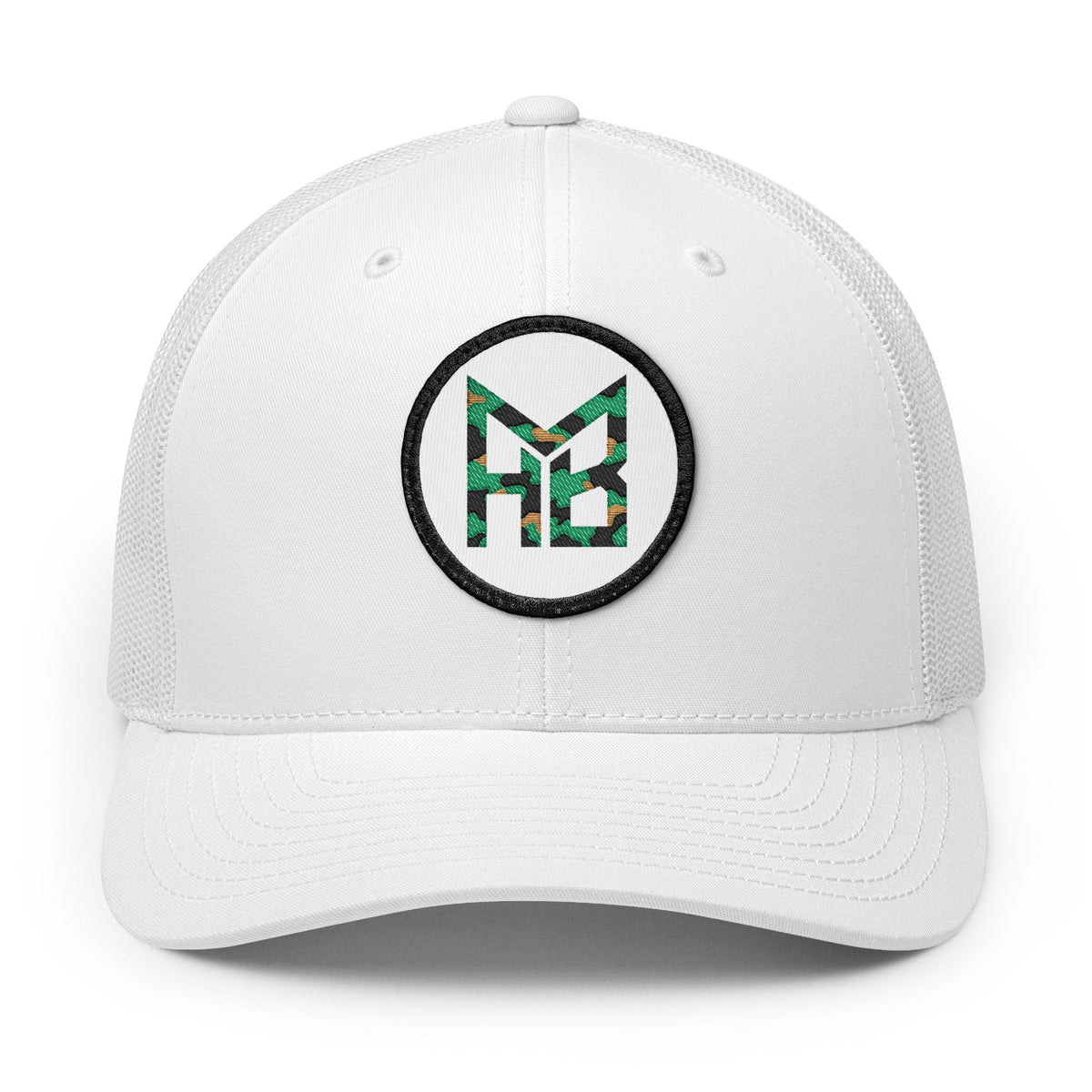 HB Camo Heritage Patch Trucker