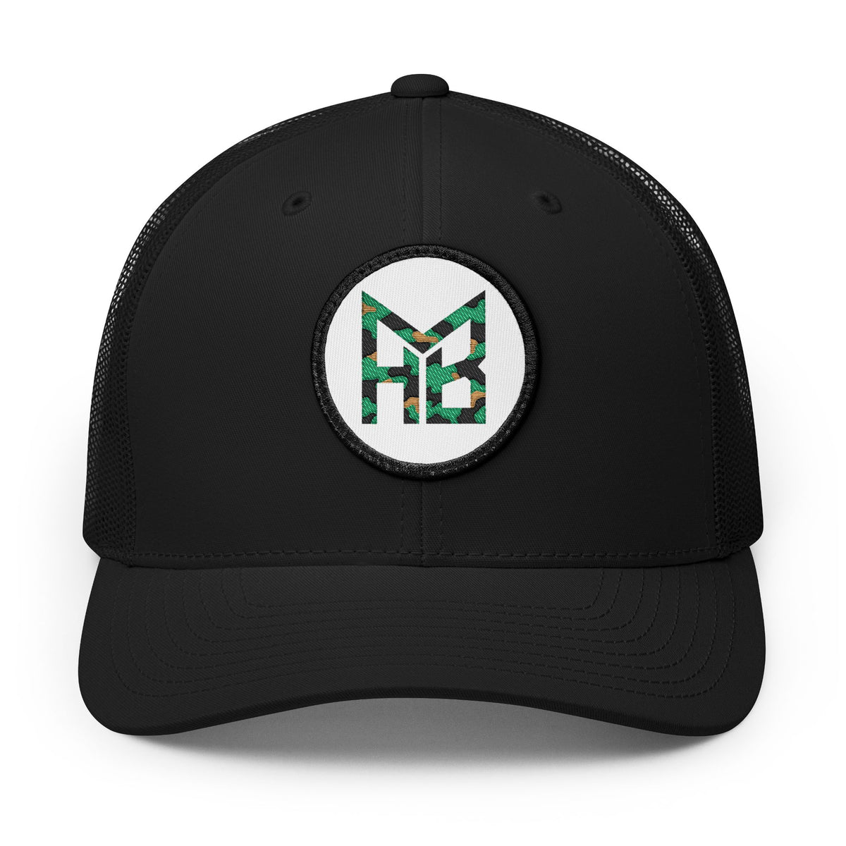 HB Camo Heritage Patch Trucker
