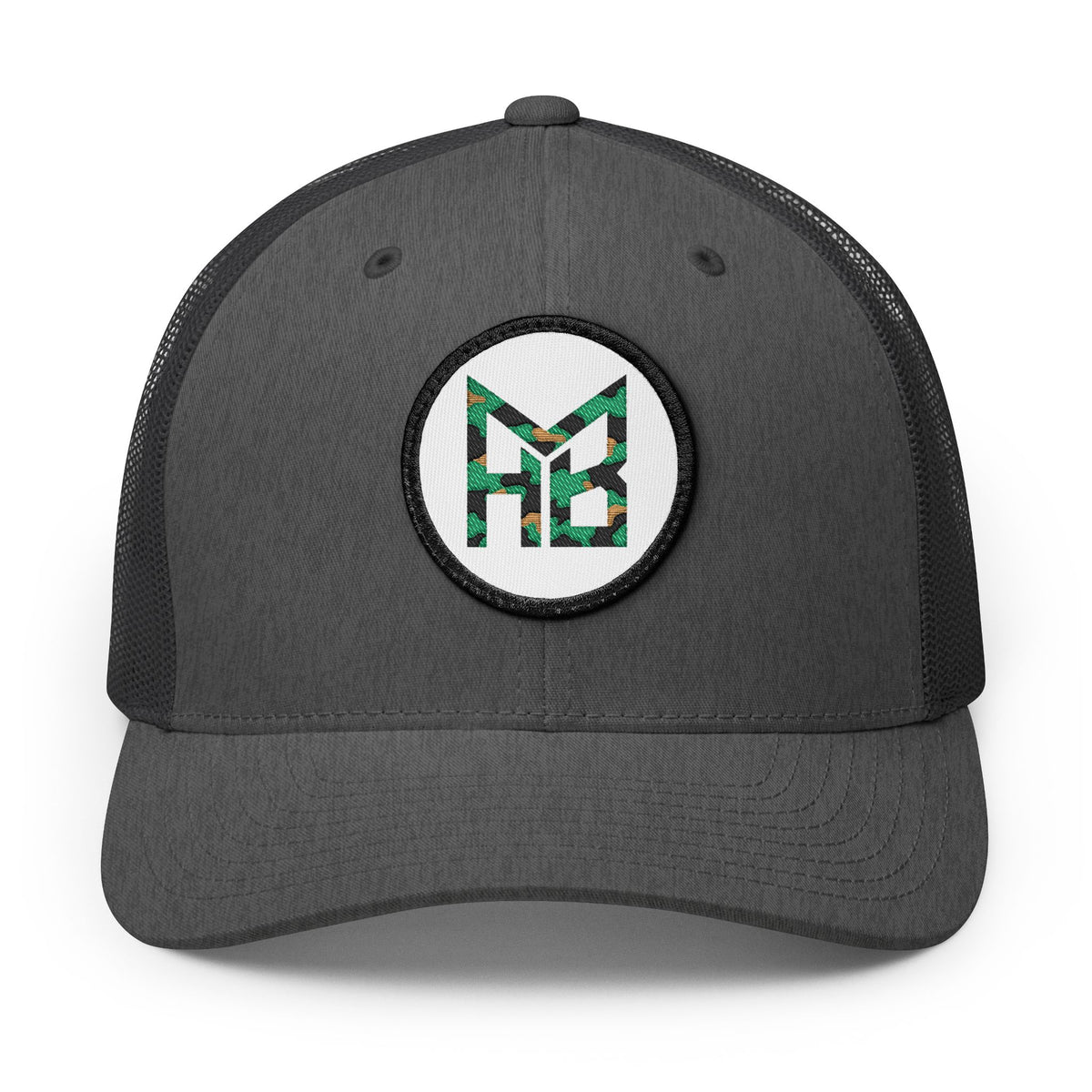 HB Camo Heritage Patch Trucker