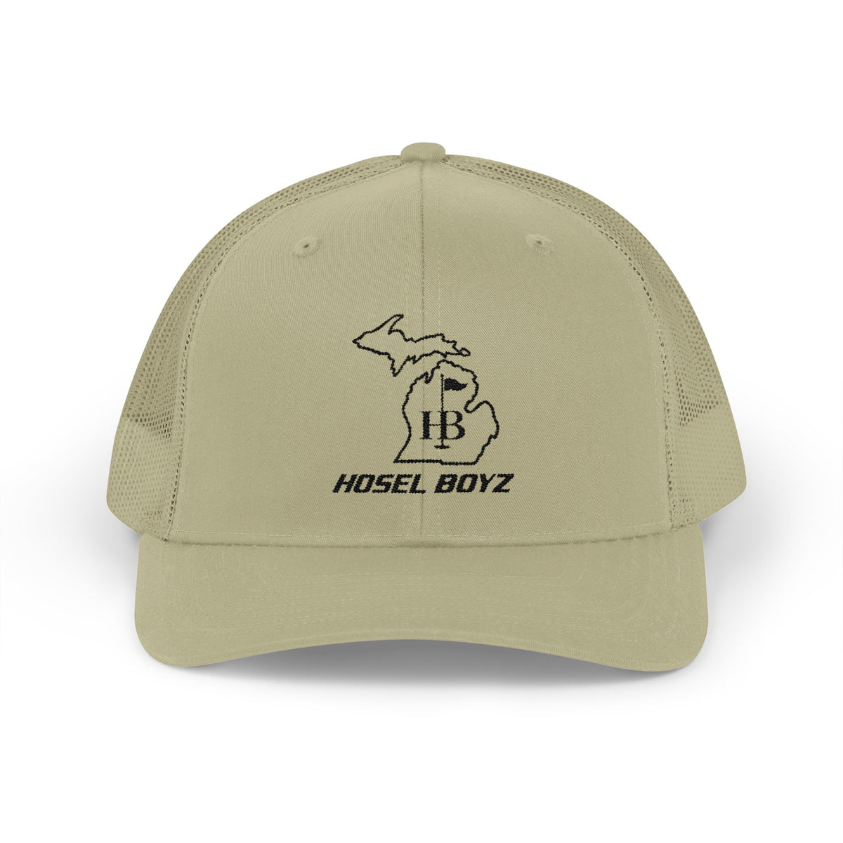 Hosel Boyz Michigan Outline Snapback Trucker Cap