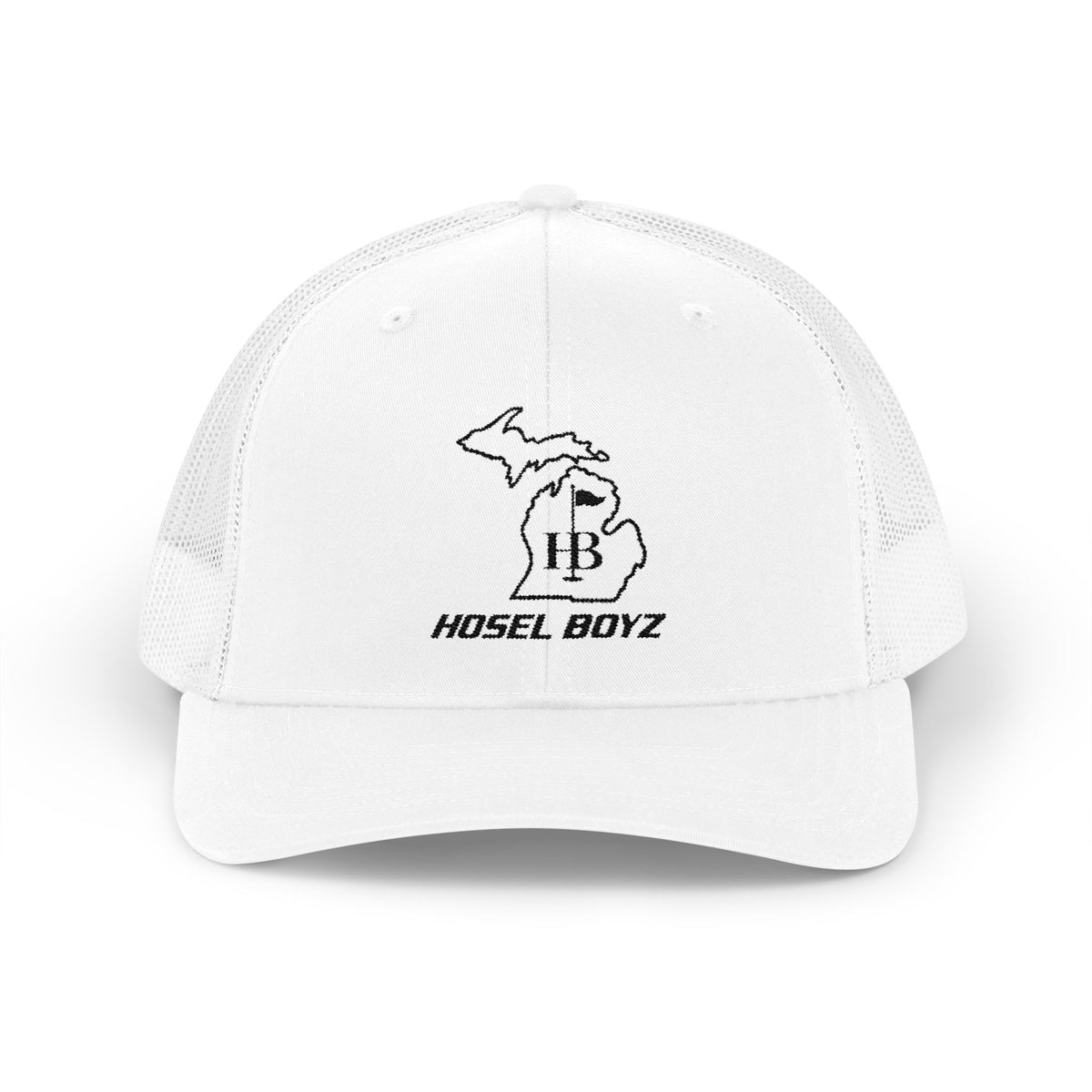 Hosel Boyz Michigan Outline Snapback Trucker Cap