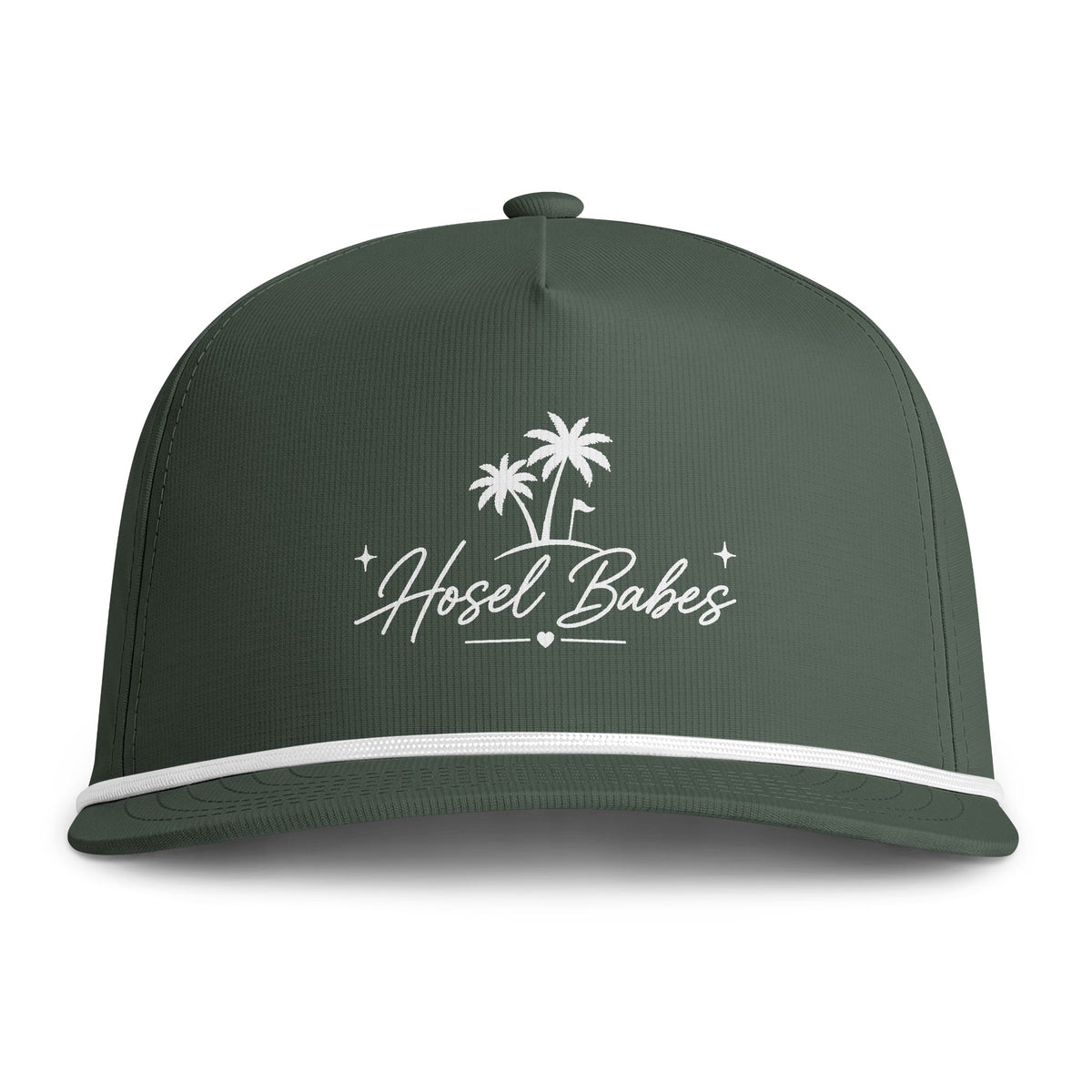 Hosel Babes Palm Tree Rope Golf Hat
