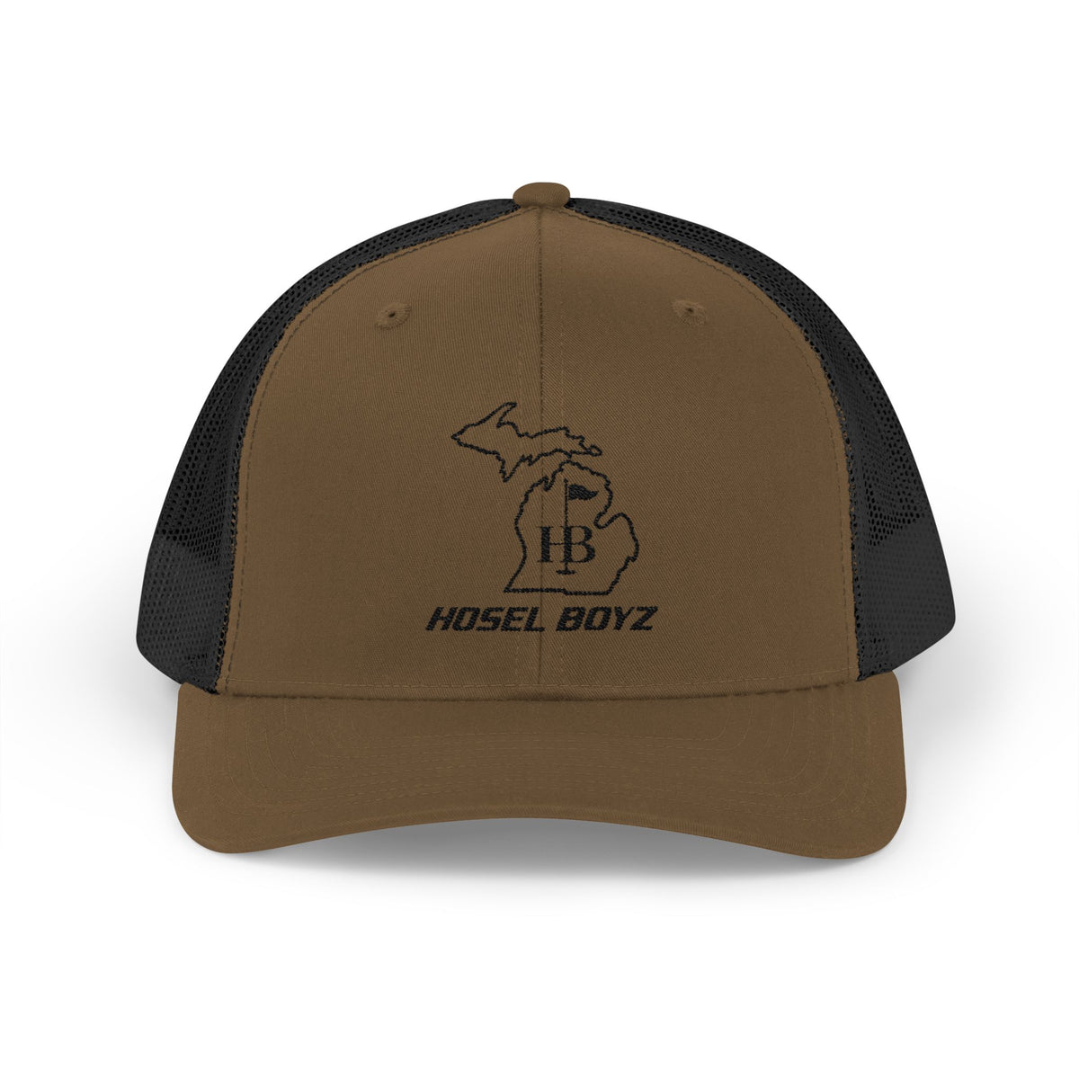 Hosel Boyz Michigan Outline Snapback Trucker Cap