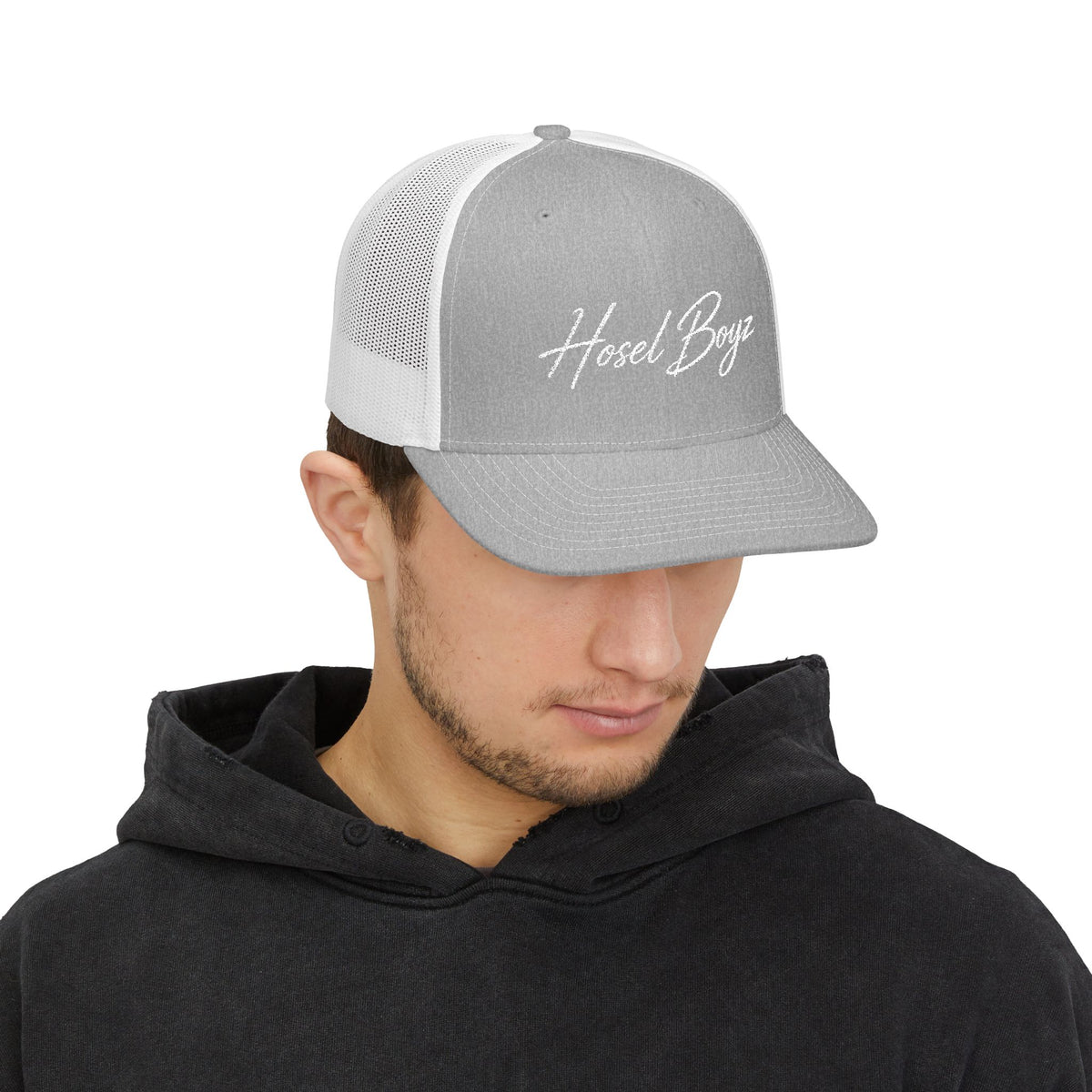 Heather Grey / White