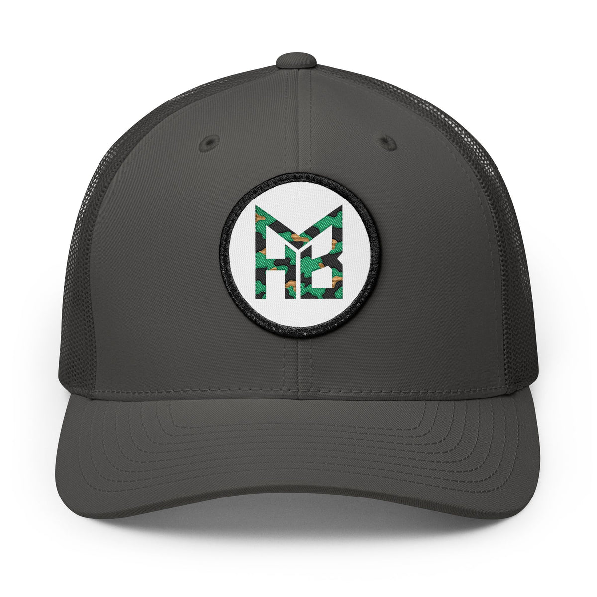 HB Camo Heritage Patch Trucker