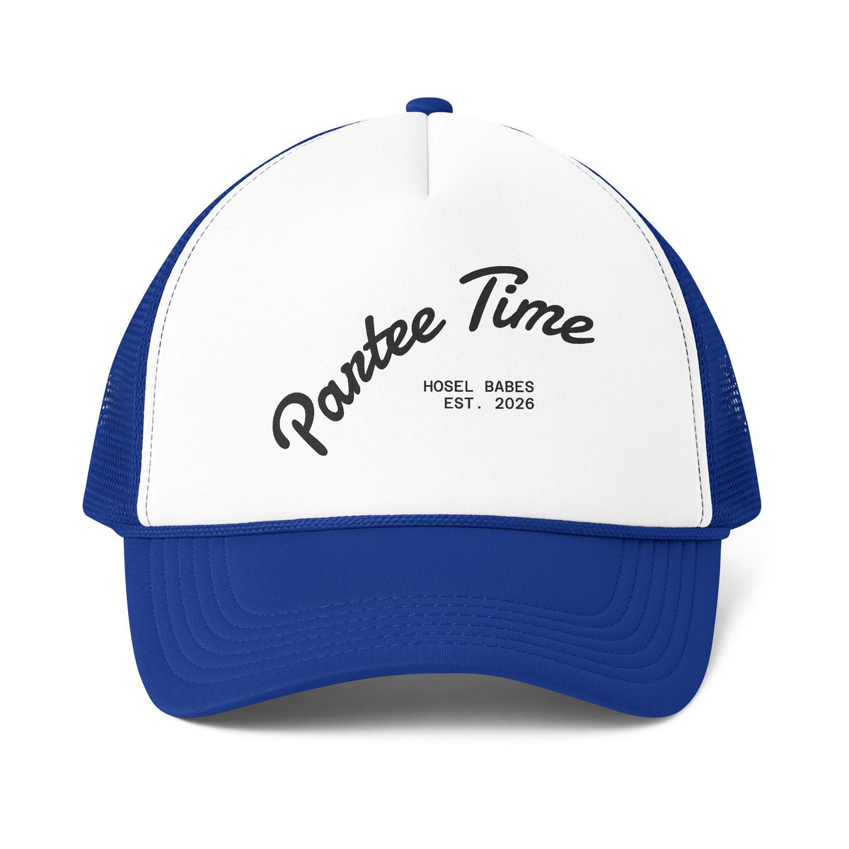 White / navy