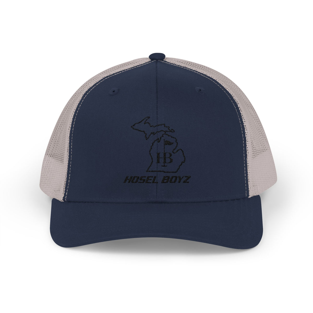 Hosel Boyz Michigan Outline Snapback Trucker Cap
