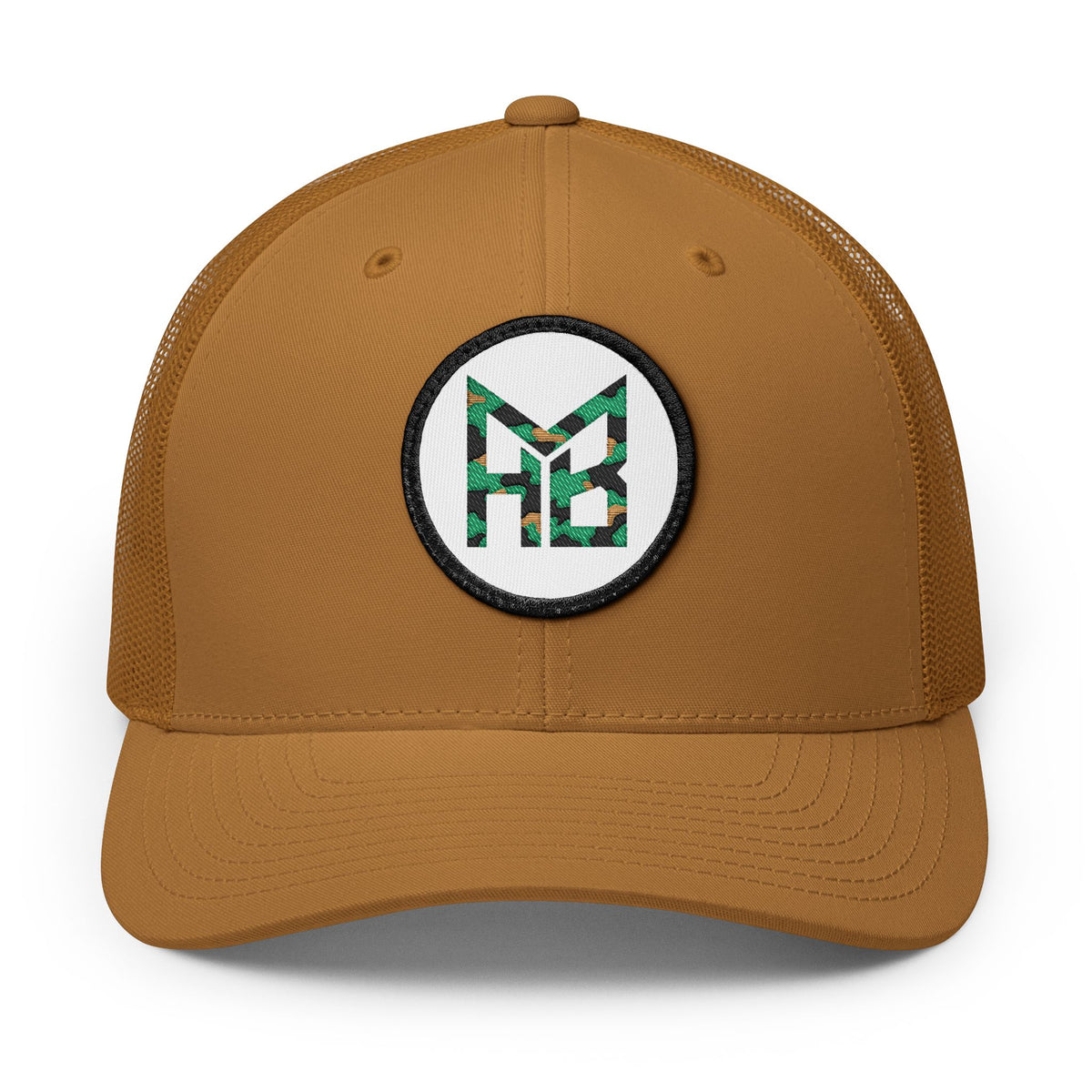 HB Camo Heritage Patch Trucker