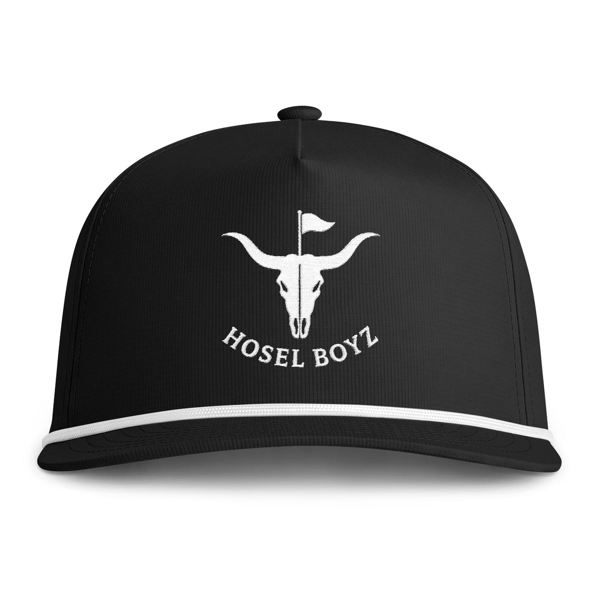 Distressed Longhorn Logo Rope Hat