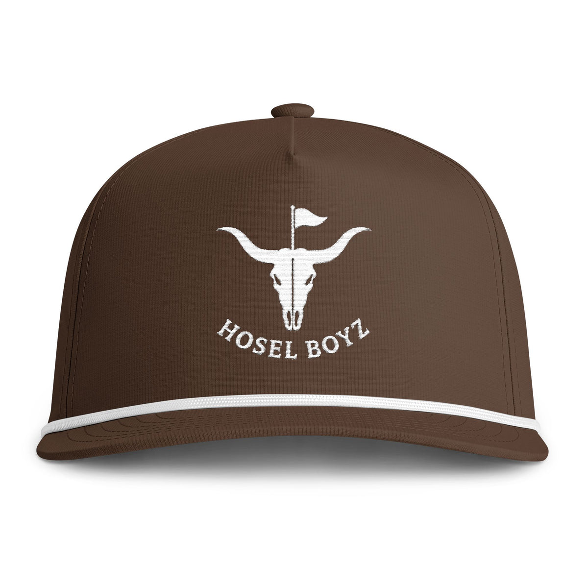 Distressed Longhorn Logo Rope Hat