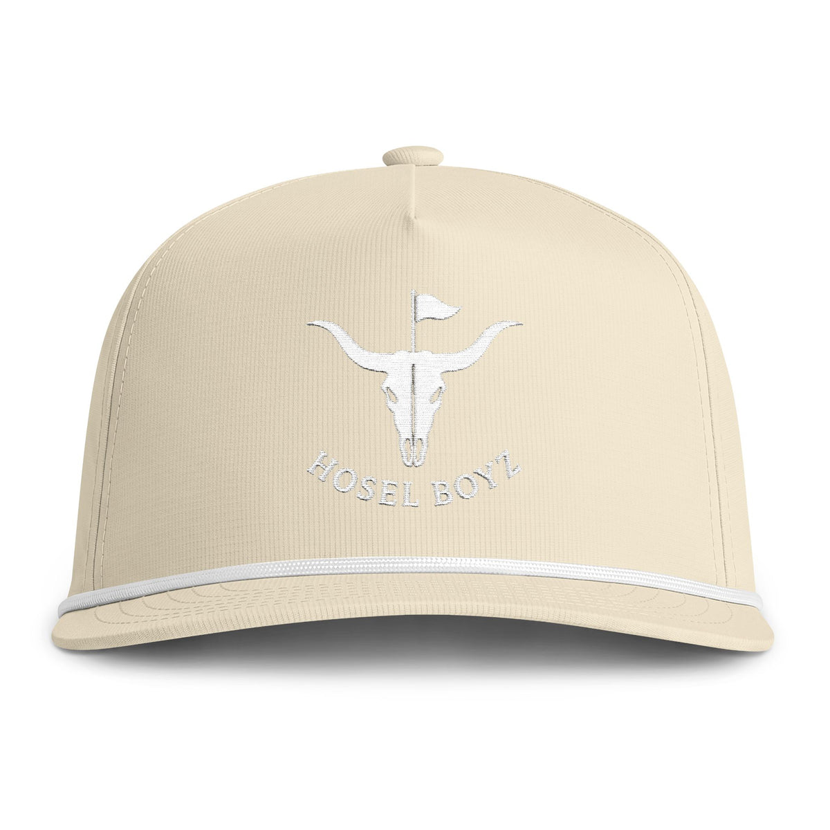 Distressed Longhorn Logo Rope Hat