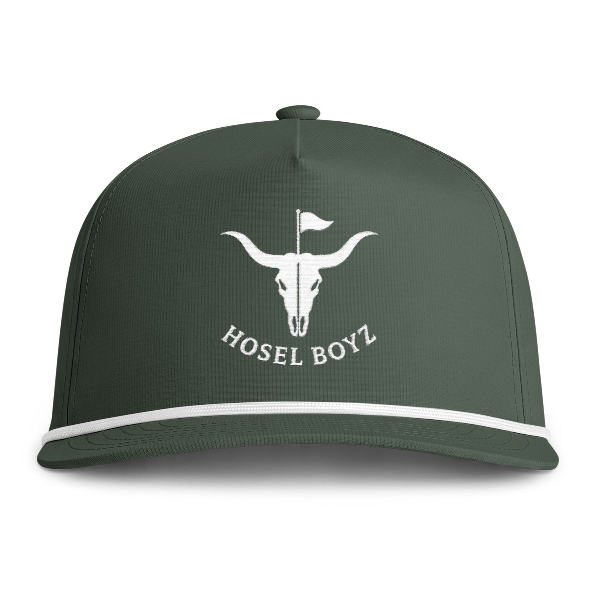 Distressed Longhorn Logo Rope Hat