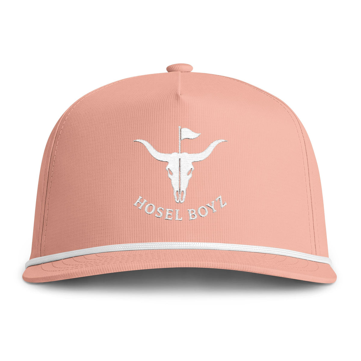 Distressed Longhorn Logo Rope Hat